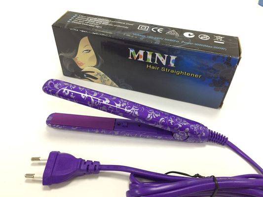 Mesky 1.5m Güç kablosu Mini Saç Şekillendirme Araçları Mini Taşınabilir Düz Demir