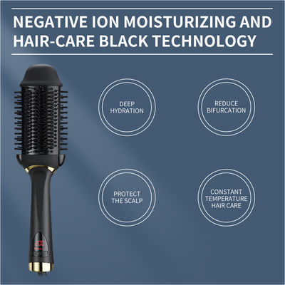 Profesyonel 180C-230C Saç Şekillendirme Araçları Seramik Saç Fırçası Düzleştirici